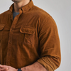 Corduroy Long Sleeve Button Up Shirt