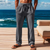 Casual Ribbed Drawstring Lounge Pants