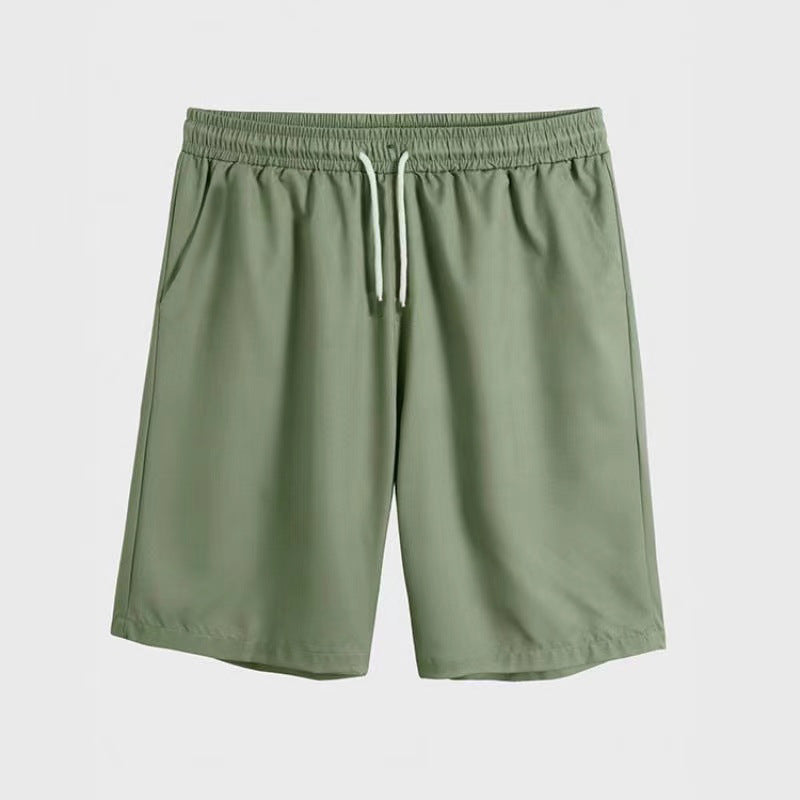 Green Striped Shoreline Shorts and Shirt Set