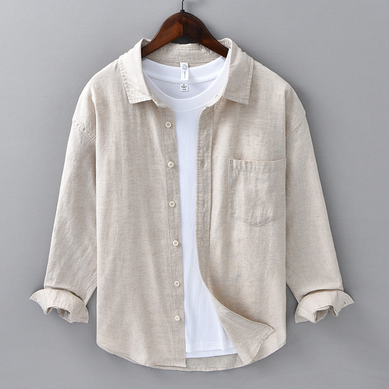 Long Sleeve Linen Shirt