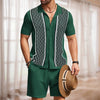 Legacy Short Sleeve Button Up and Shorts Set