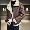 Timeless Leather Fleece-Lined Jacket