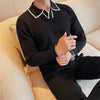 Old Money Collared Pullover