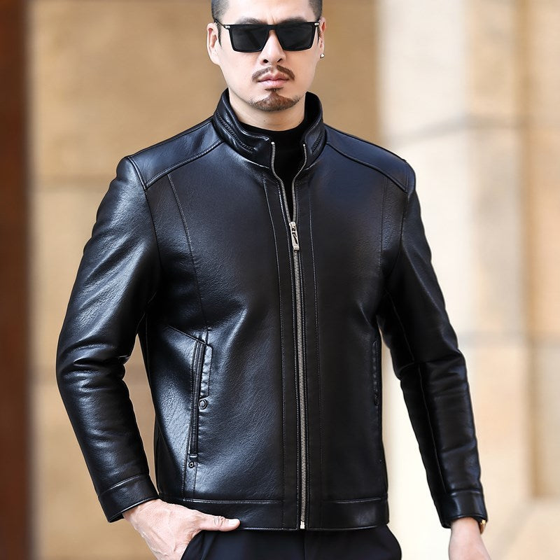 Modern Motorcycle Leather Jacket