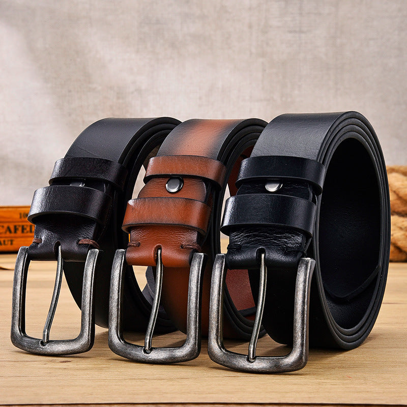 Cowhide Leather Belt