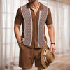 Legacy Short Sleeve Button Up and Shorts Set