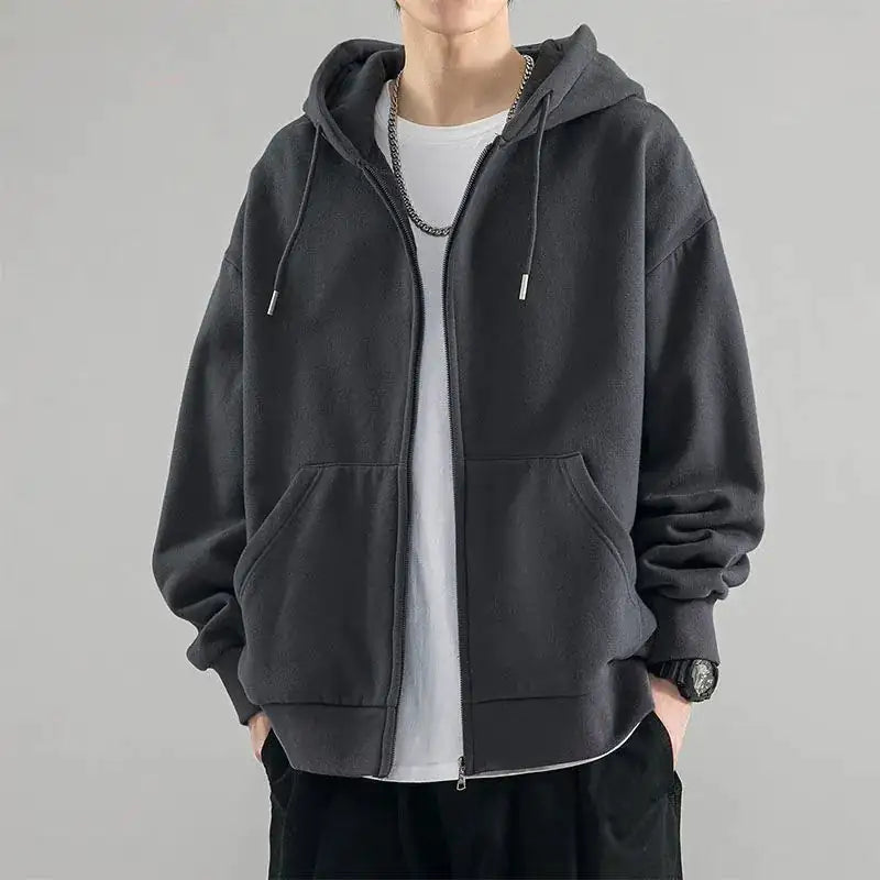 Classic Hoodie Zip Up Sweatshirt