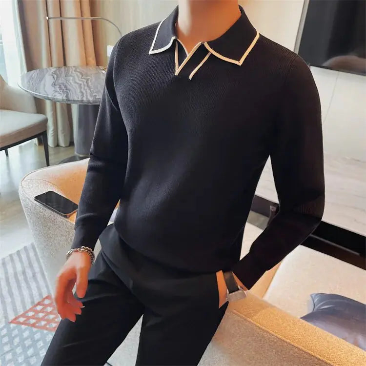 Old Money Collared Pullover