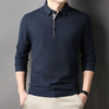 Long Sleeve Triple Button Polo Pullover