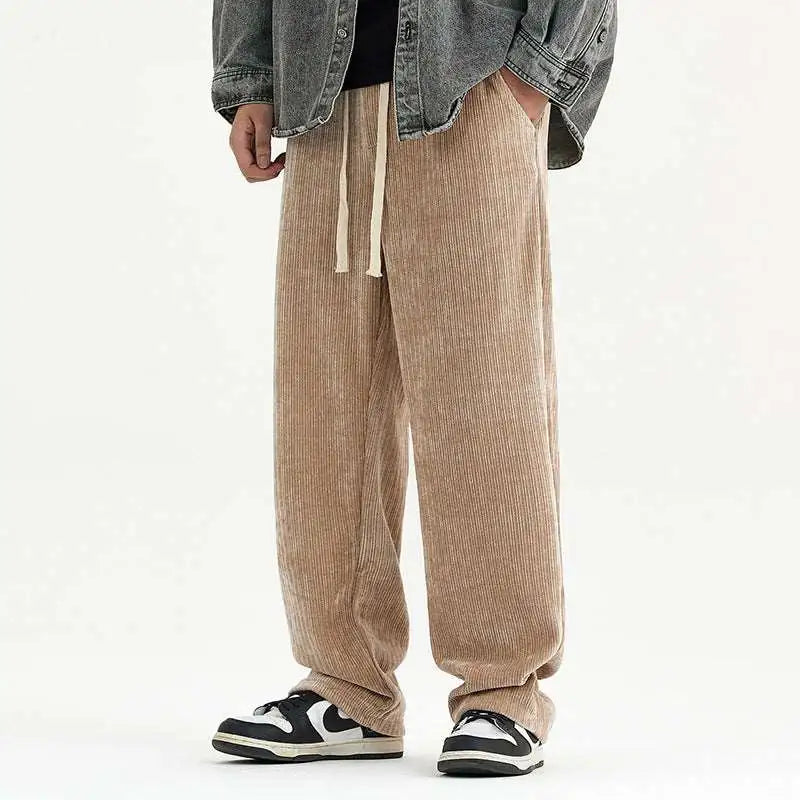 Lightweight Ribbed Soft Sweatpants