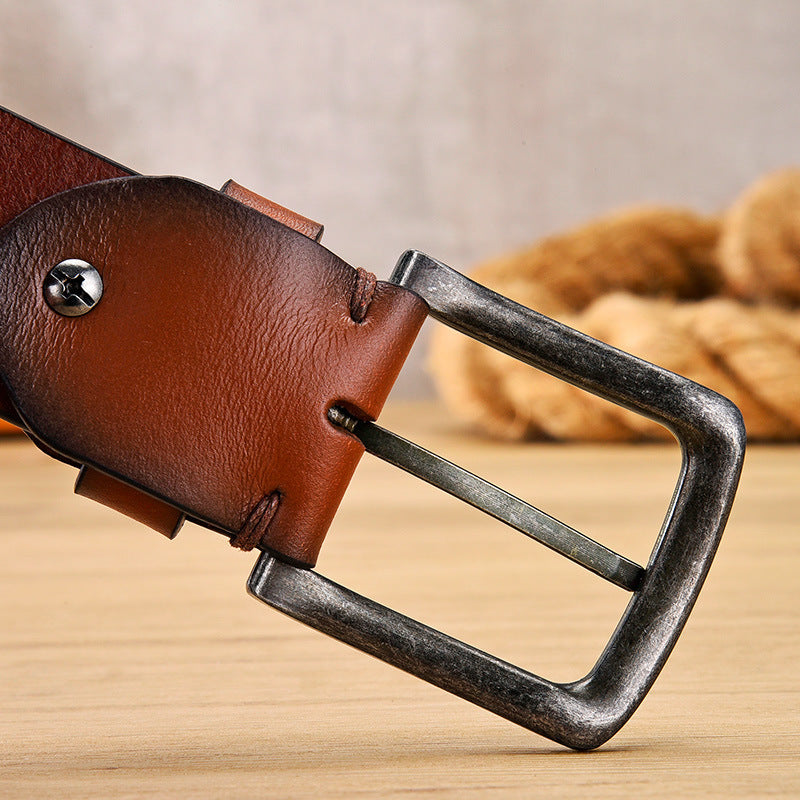 Cowhide Leather Belt