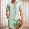 Legacy Short Sleeve Button Up and Shorts Set