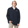 Quarter Zip Embroidered Fleece Pullover