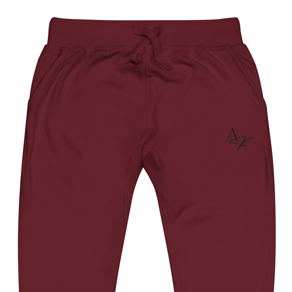 Fleece Embroidered Sweatpants